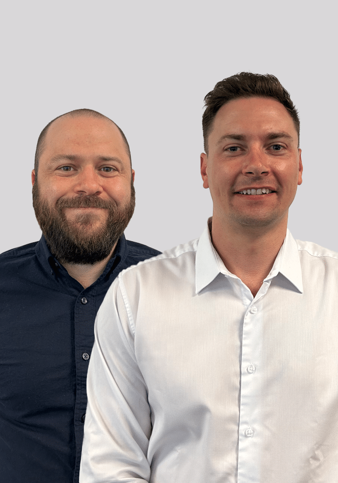 Lochinvar Area Sales Managers, Justin Oloriz and Michael Owens